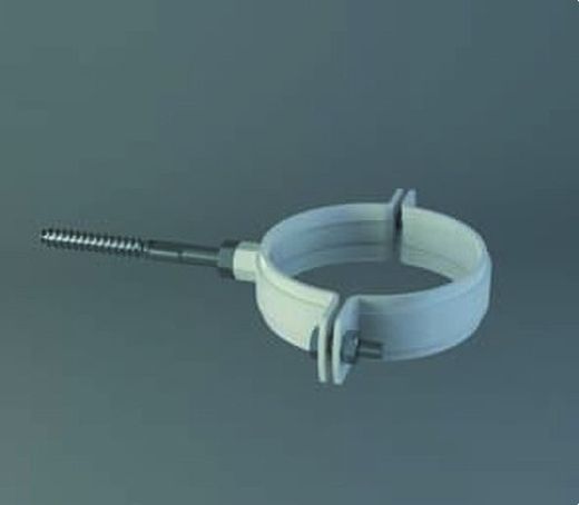 Abrazadera Pared D.100Mm Inox Bl