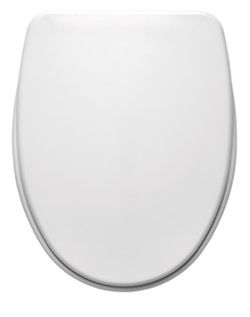 Asiento Nila Para Inodoro Blanco