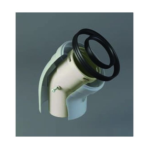 Codo Chimemea 45† M-H D.60 100Mm Al Pp